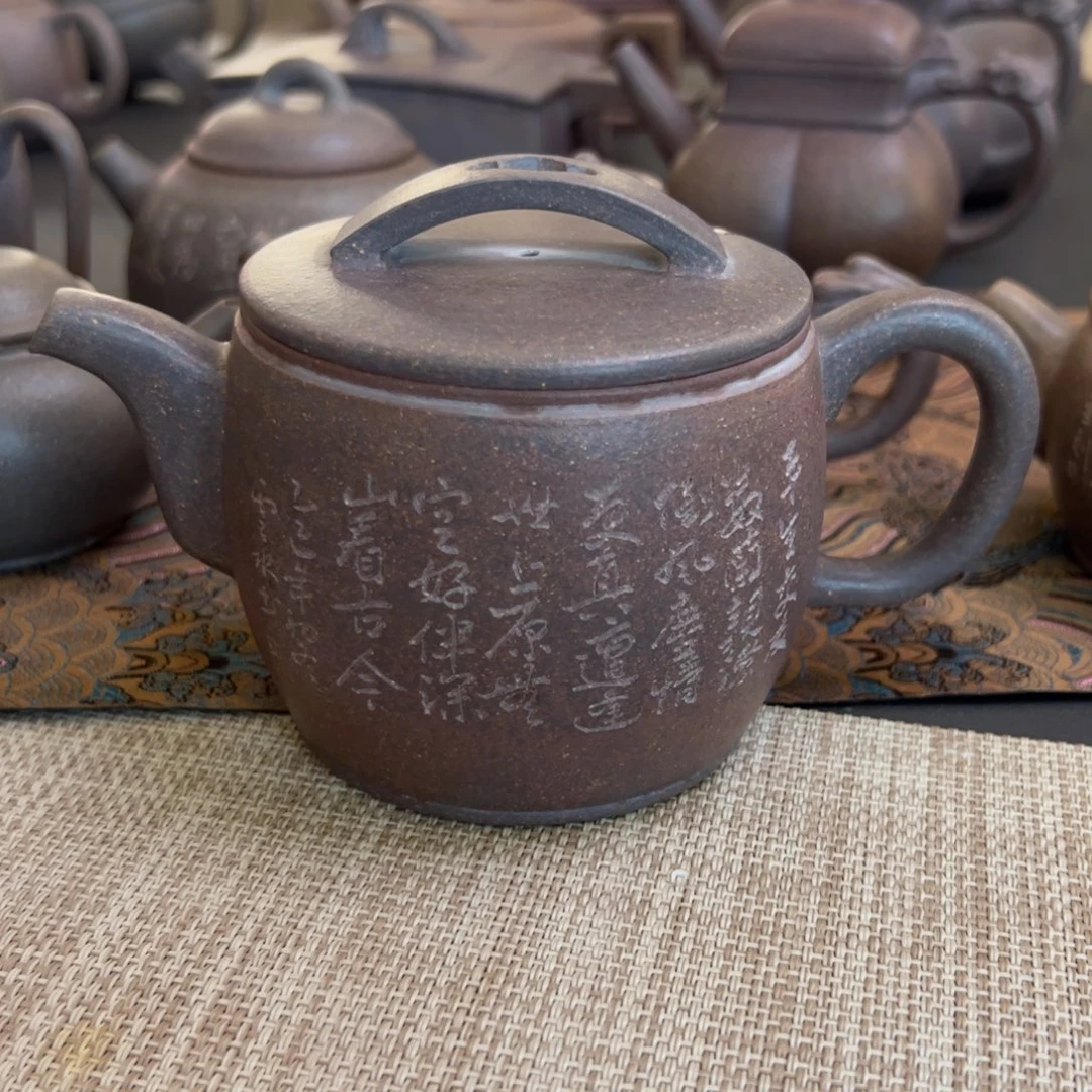 紫砂茶壶全手汉瓦半价