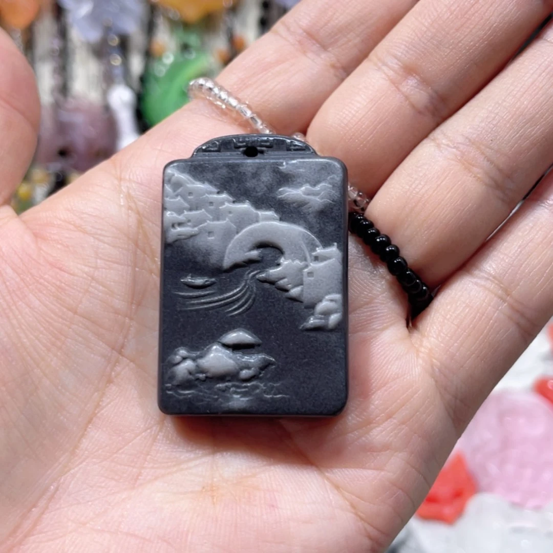 【闪购商品】未镶嵌岫玉颈饰89吊坠