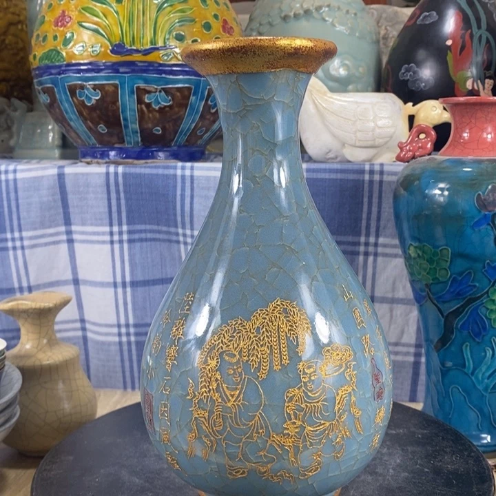 瓶陶泽如花儿盛开了