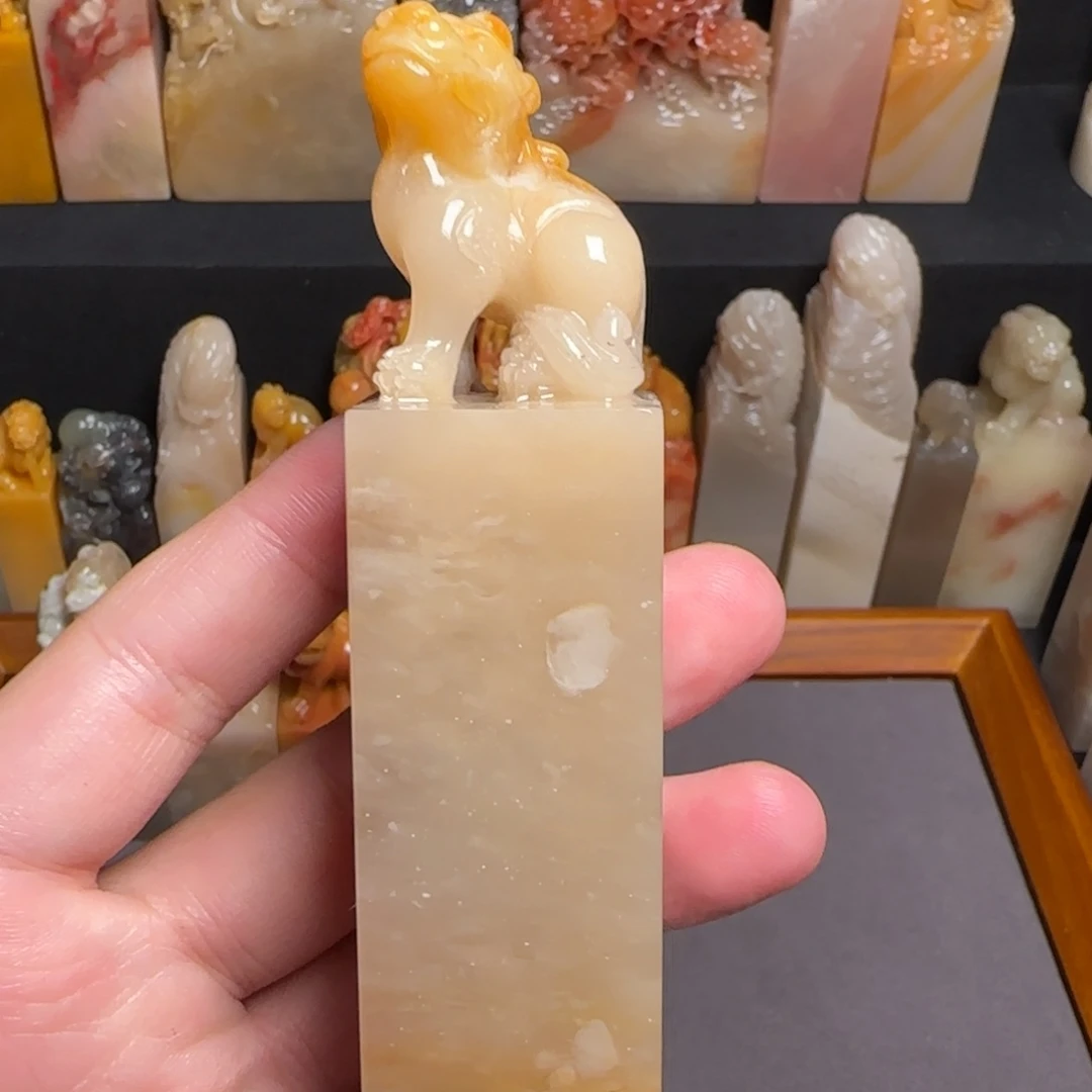 巴林石印石冻石，