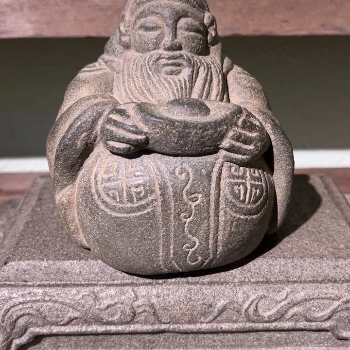 石材一**信财神福建青石