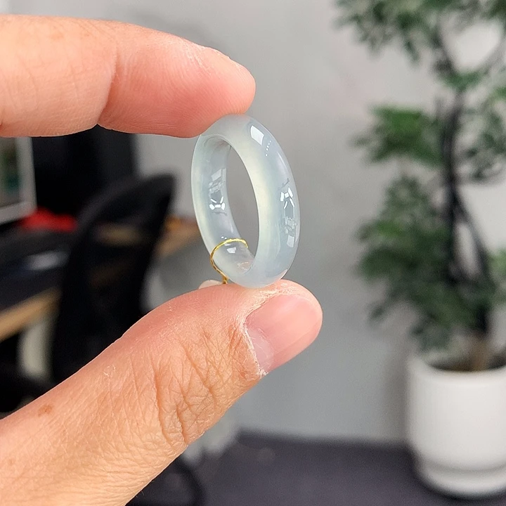 翡翠未镶嵌戒指15号