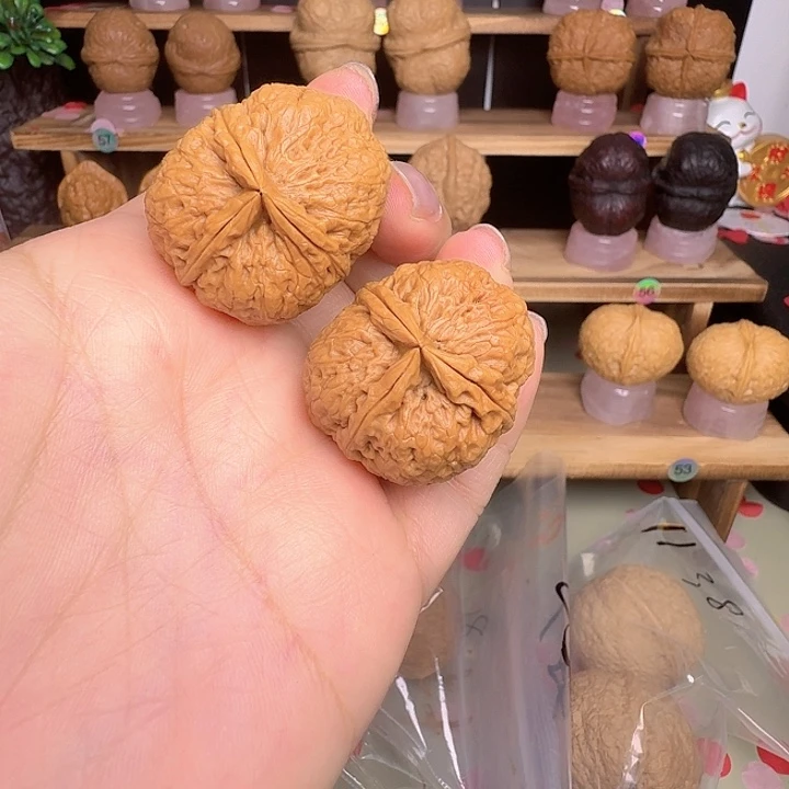 吊坠文玩核桃5号车33尺寸丁字三棱