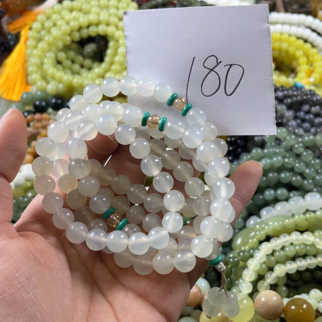 蛇纹石玉未镶嵌手串