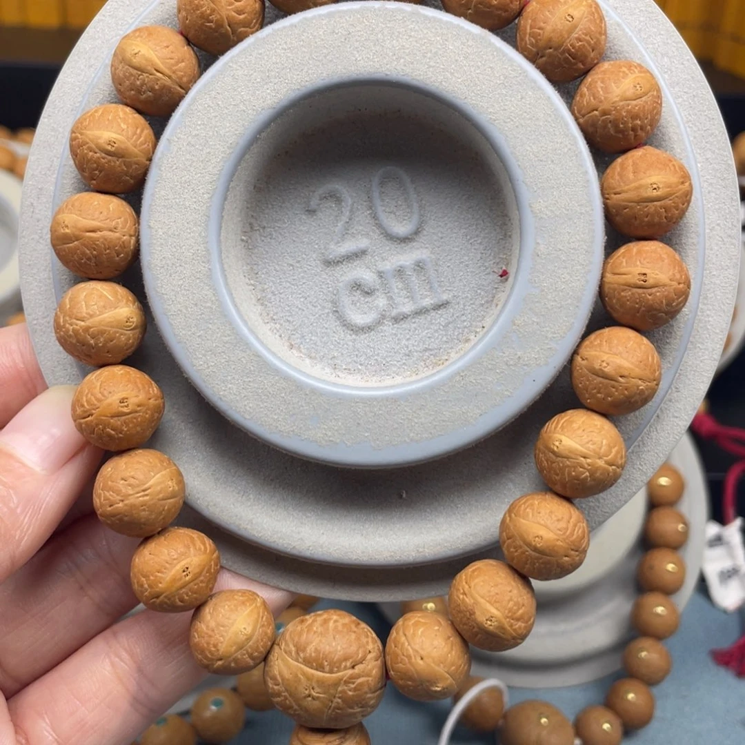 凤眼菩提手串12+素手串25年新籽