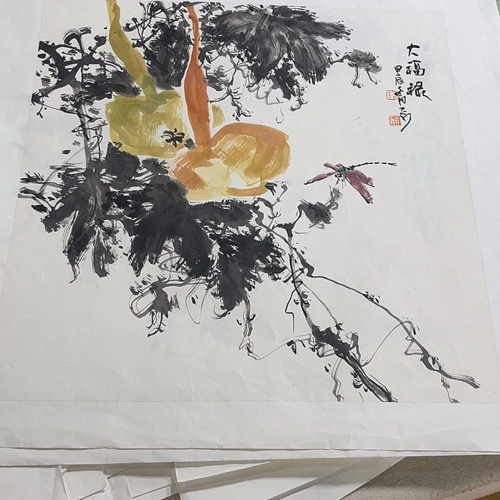 姜奇老师花鸟作品50×50