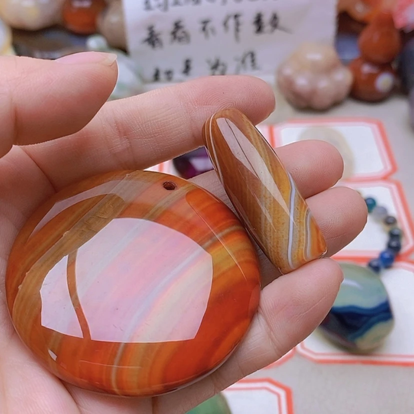 【闪购商品】未镶嵌玛瑙/玉髓珠宝半成品舒*