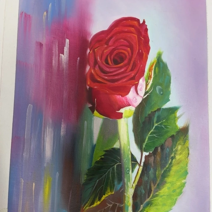 油画你的生活是我