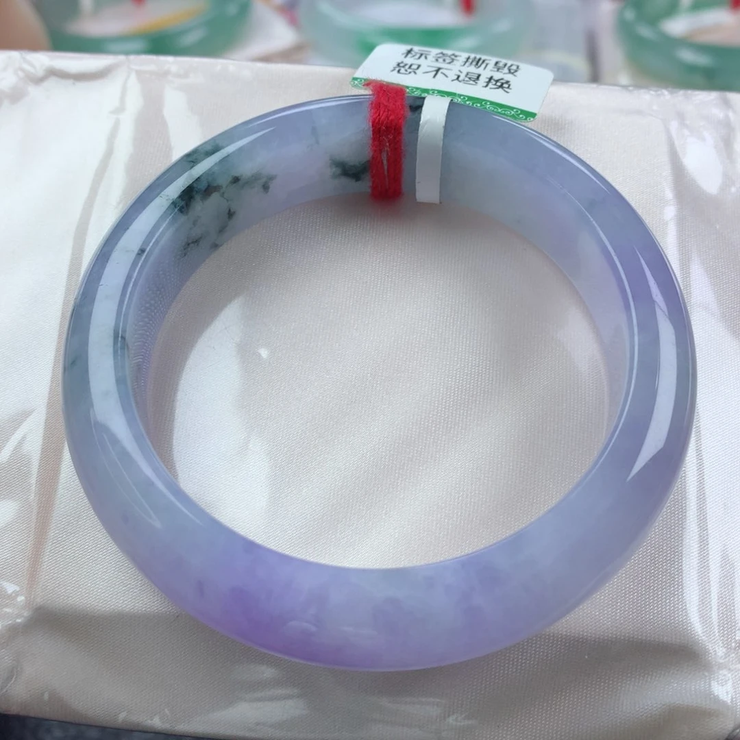 未镶嵌手镯翡翠缅甸天然翡翠A货54.7