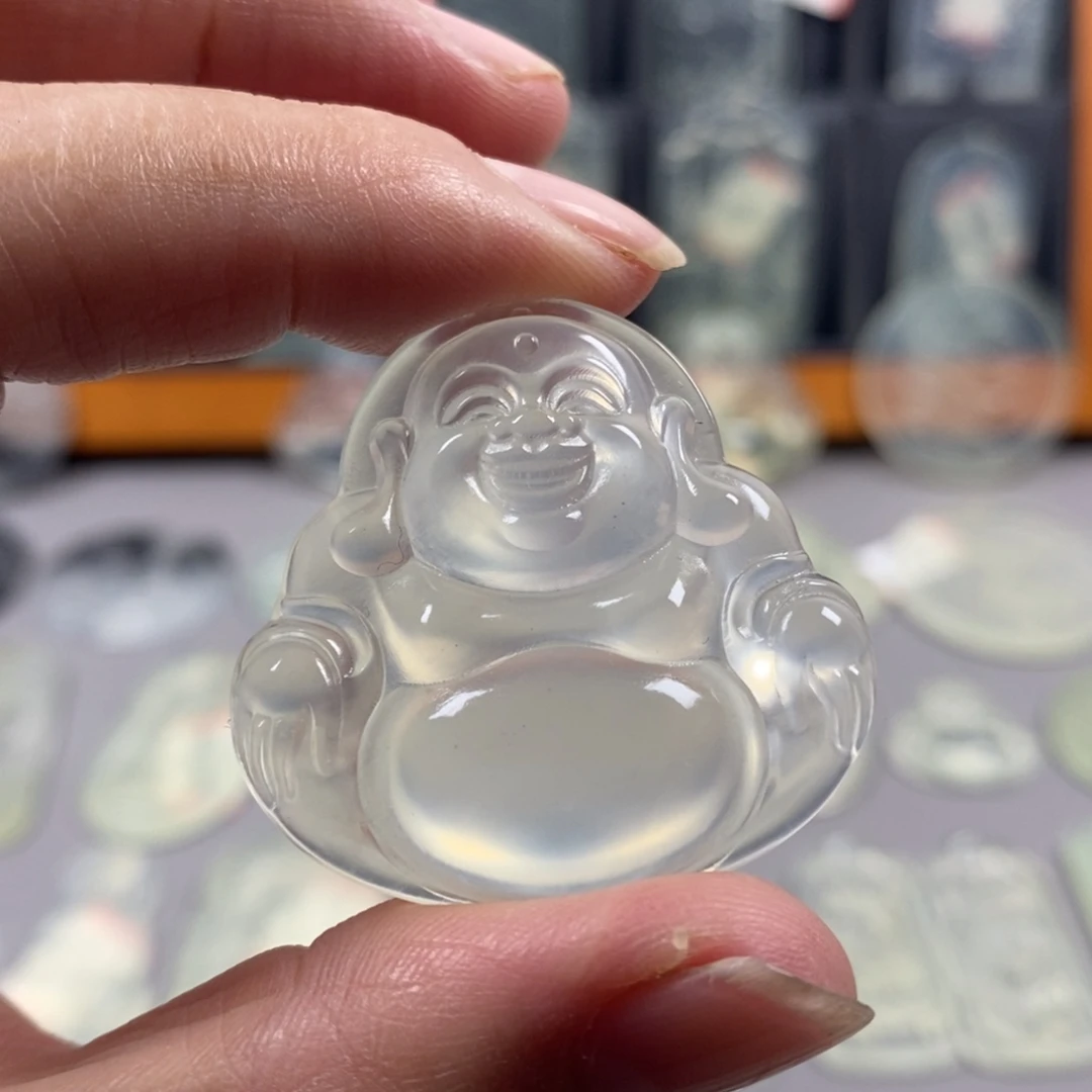 未镶嵌蛇纹石玉颈饰