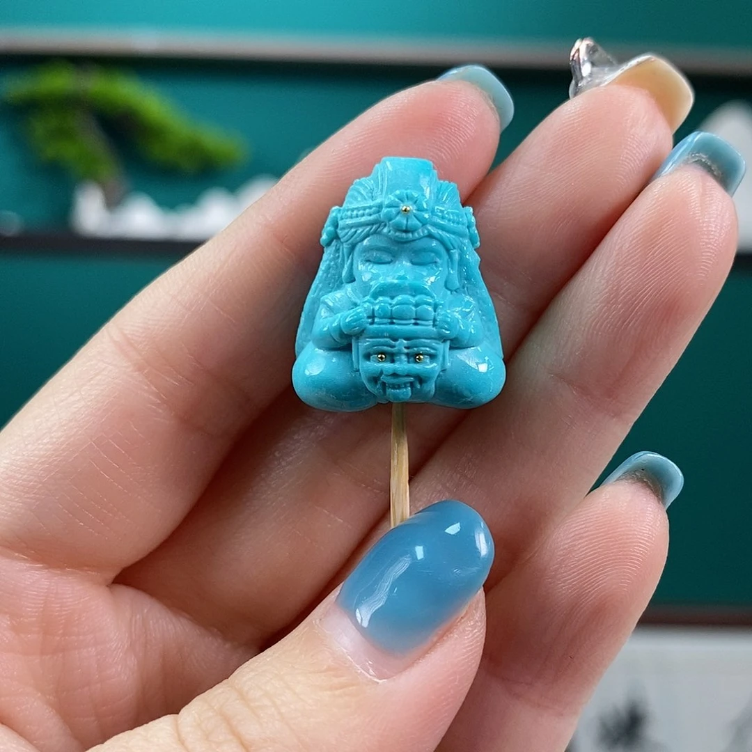 绿松石珠宝奇石未镶嵌