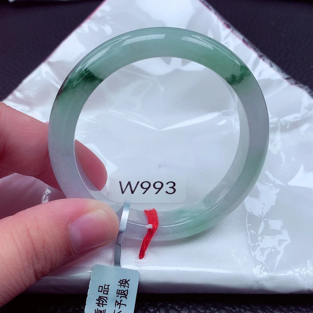 翡翠未镶嵌手镯天然缅甸翡翠A货