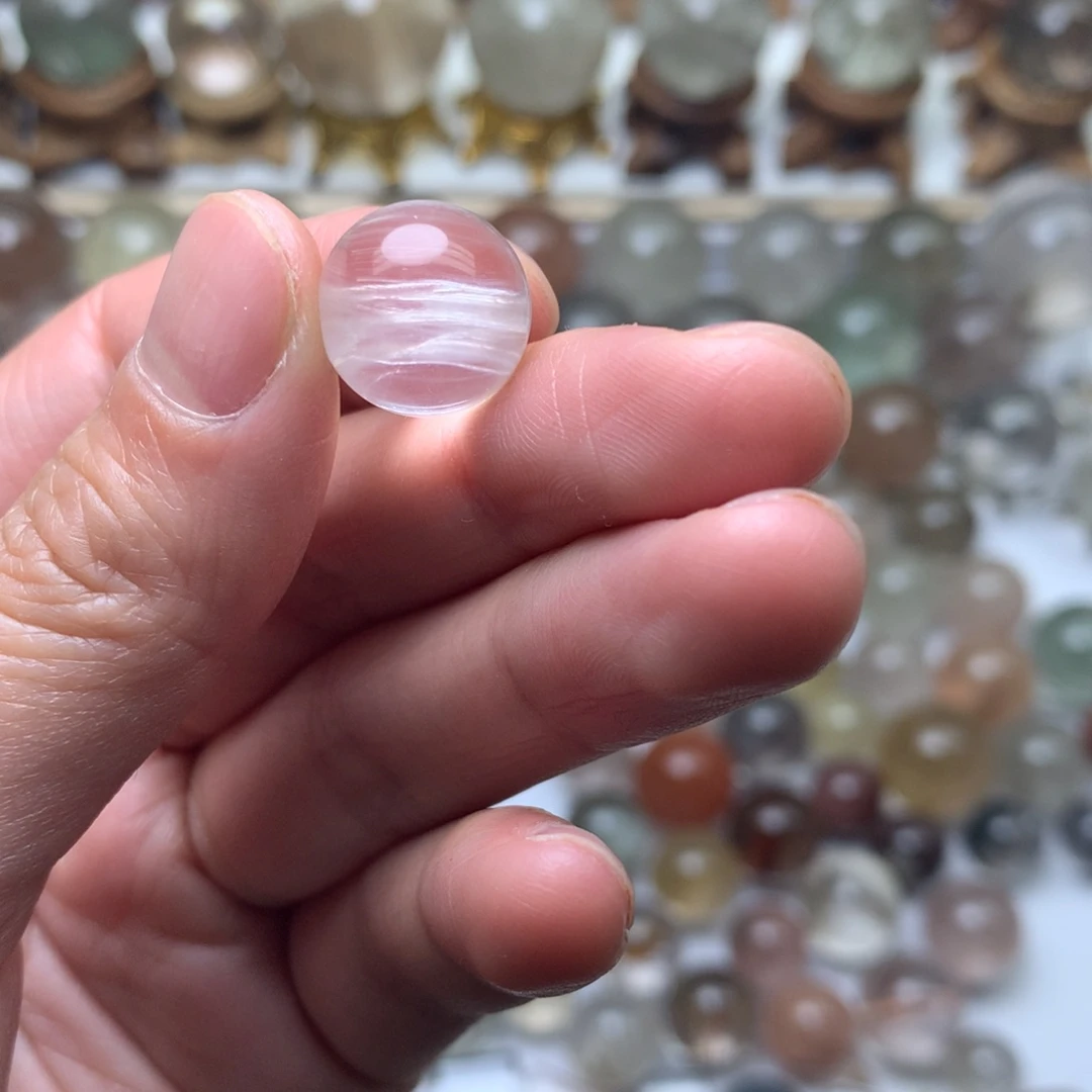 水晶珠宝半成品未镶嵌米**米
