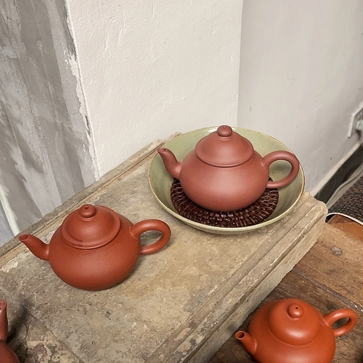 紫砂茶壶千*全手工梨形