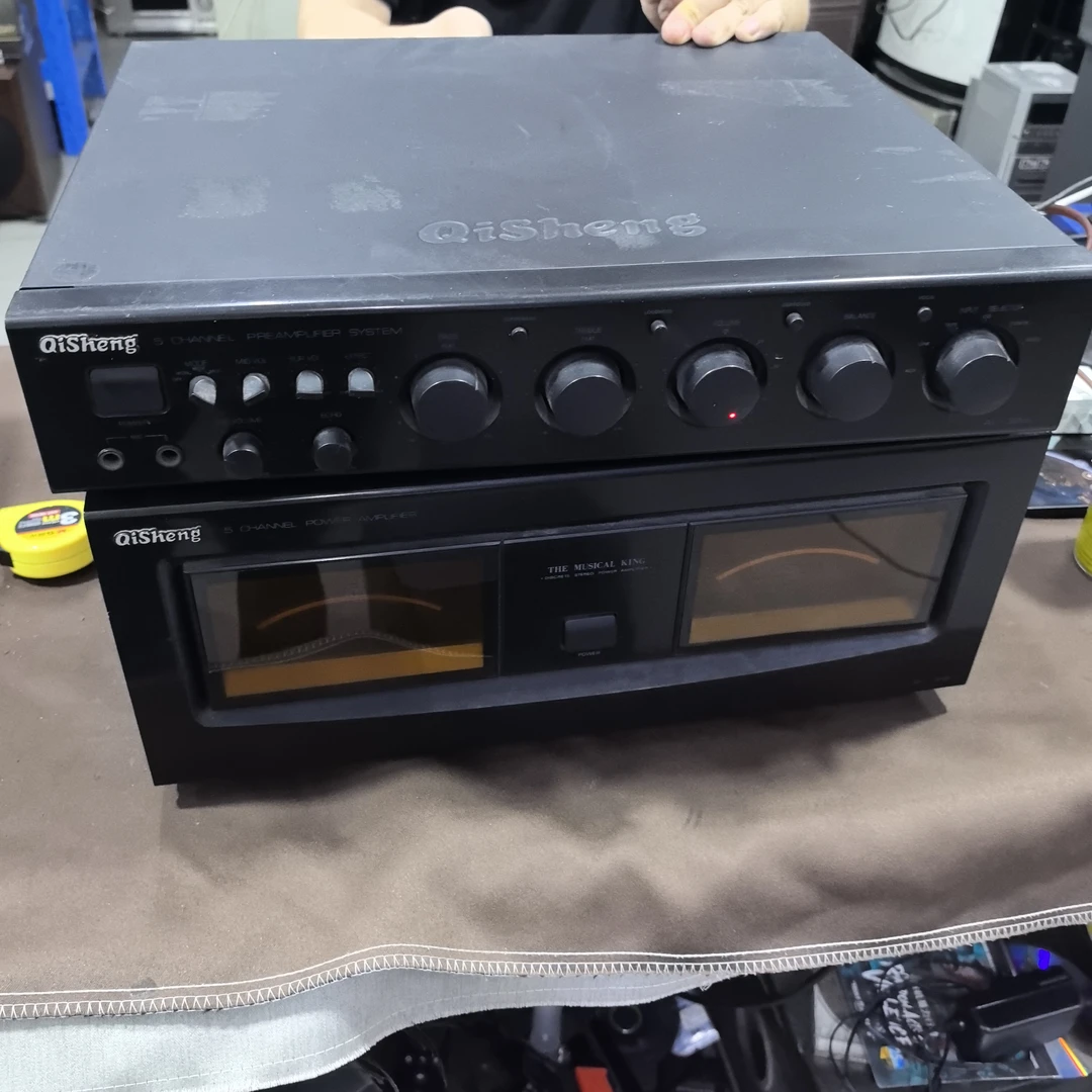 8新  奇声 前后级功放（电位器需打理）