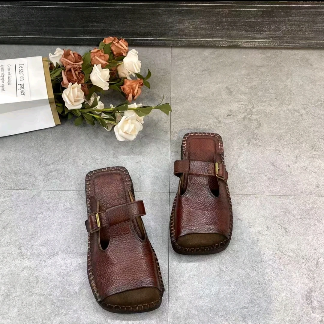 新款复古风柔软舒适百搭休闲女鞋1317-28