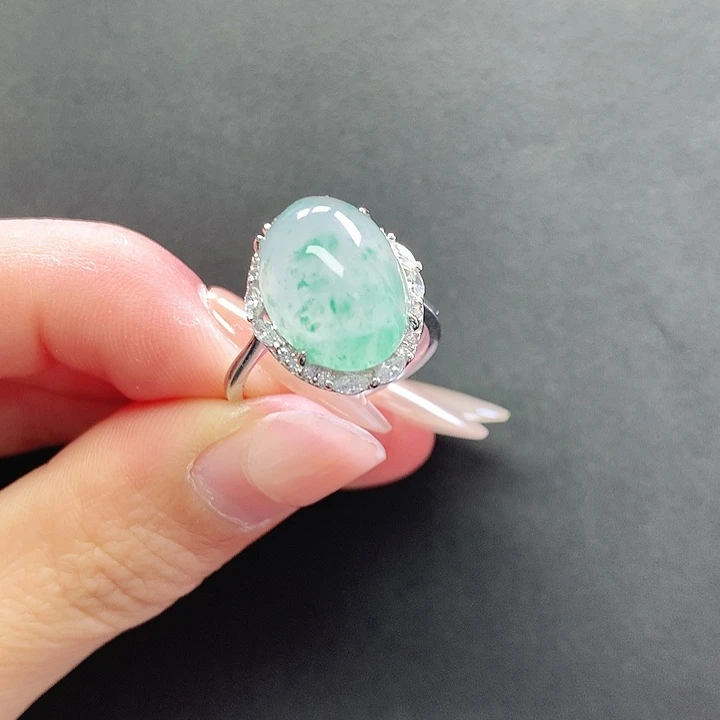 石英质玉未镶嵌戒指