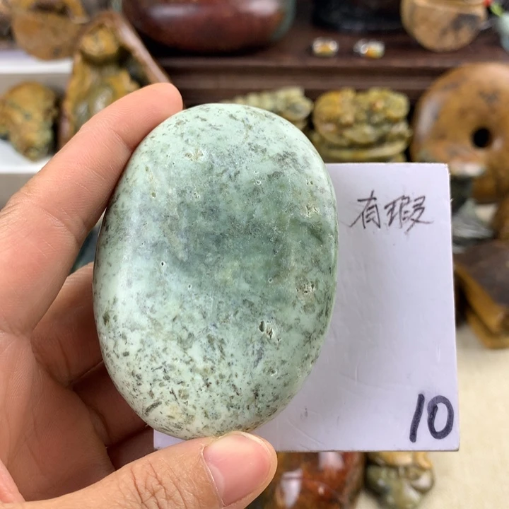 岫岩河磨玉（透闪石质玉）未镶嵌珠宝奇石