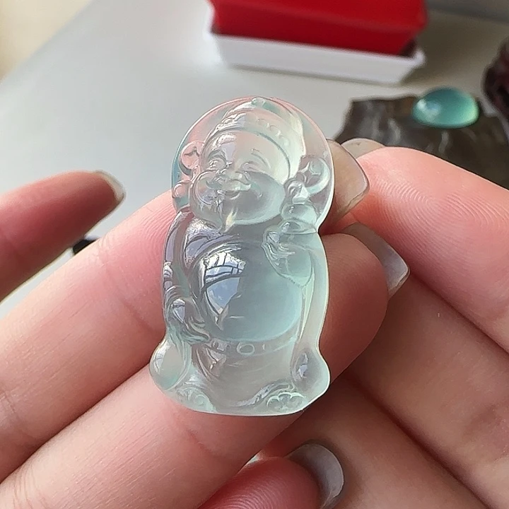 岫玉未镶嵌项链岫玉