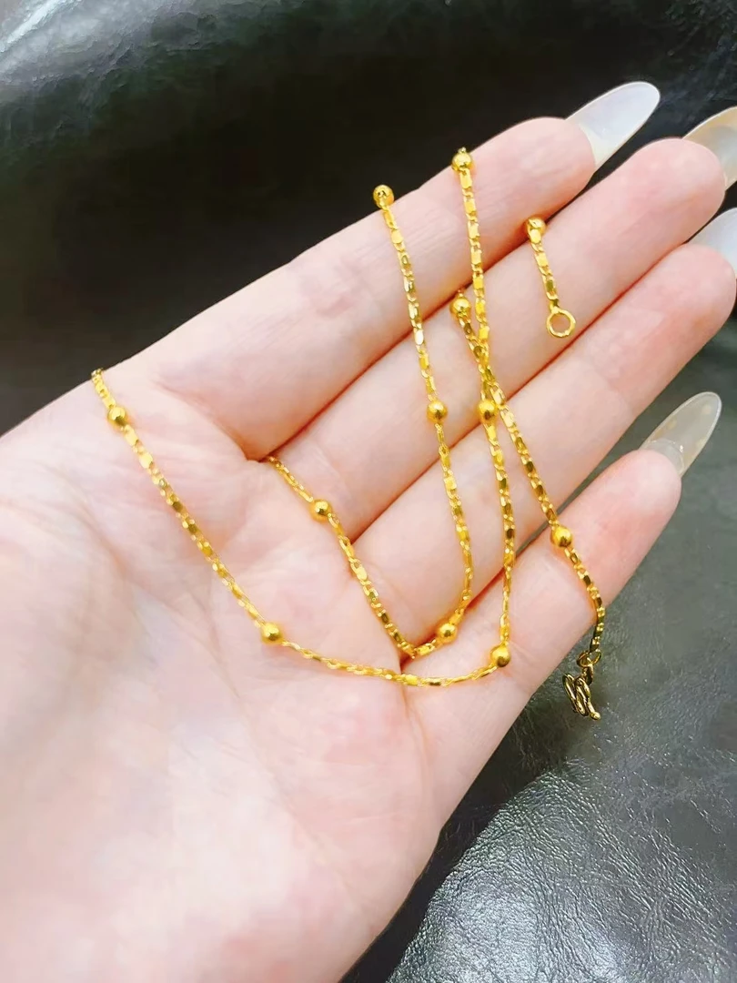 合金项链 金辉璀璨项链