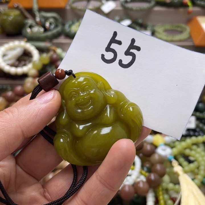 未镶嵌蛇纹石玉手链