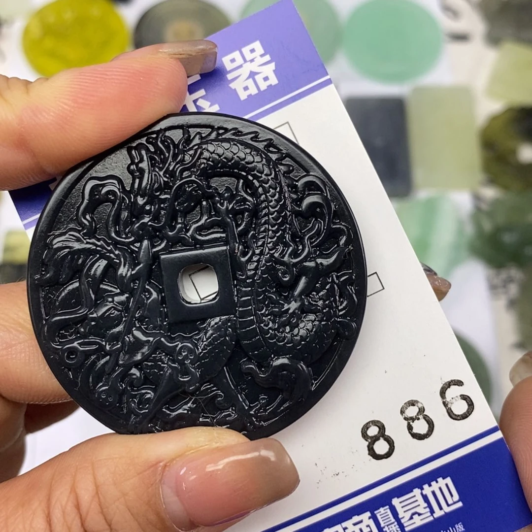 【闪购商品】岫玉颈饰未镶嵌挂件