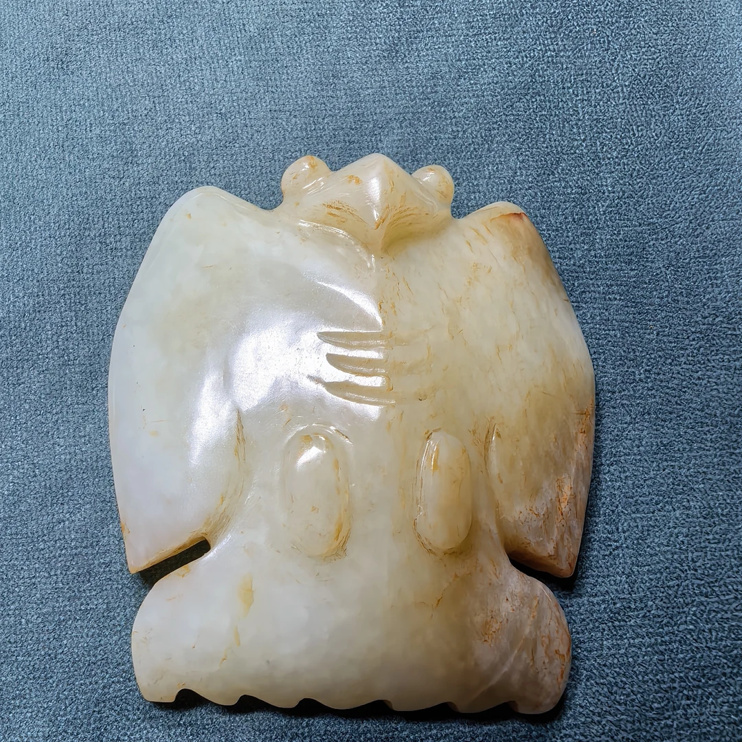 和田玉手把件挂件