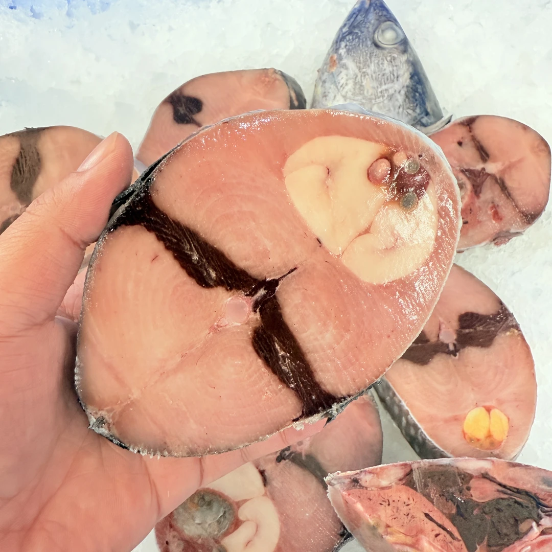 【马鲛仔海产】本港新鲜小金枪海鲤鱼片三斤装共6包速冻发货顺丰包邮博贺港炸鱼海鲜