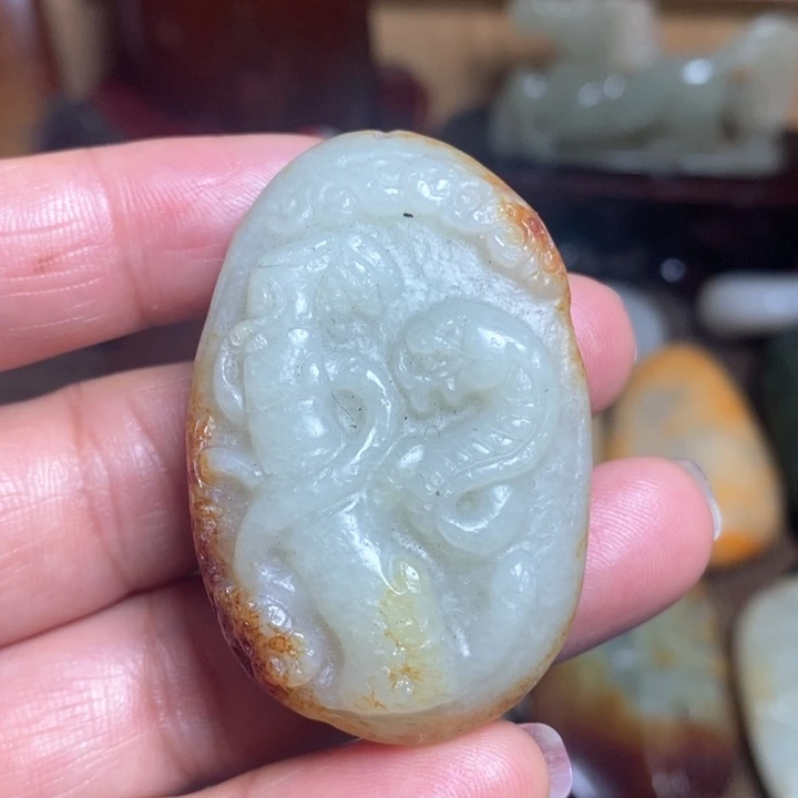 和田玉颈饰未镶嵌