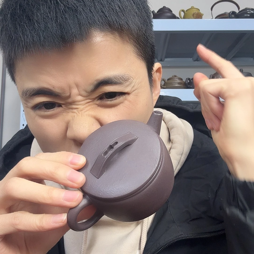 茶壶紫砂民间手艺人全手工制作