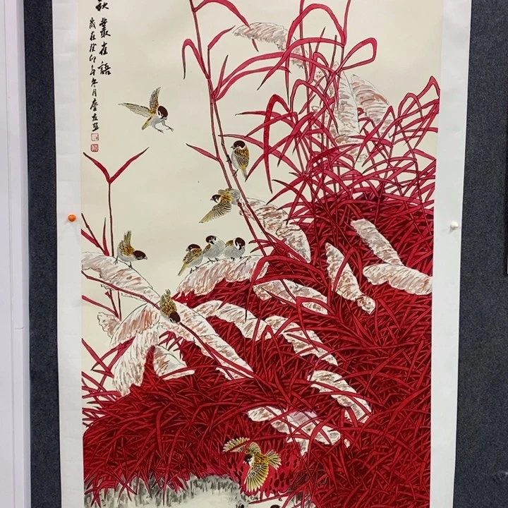 手绘作品等多种形式进行