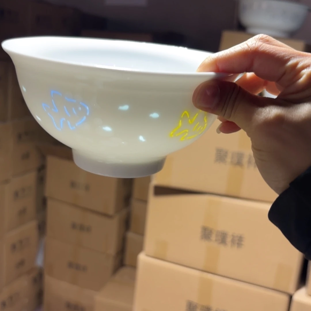 瓷碗景德镇陶瓷两只好的