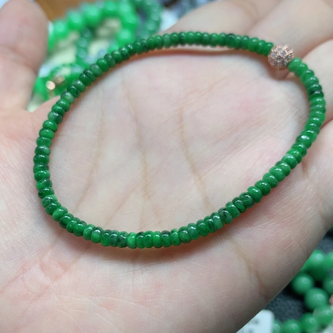 未镶嵌手链翡翠翡翠