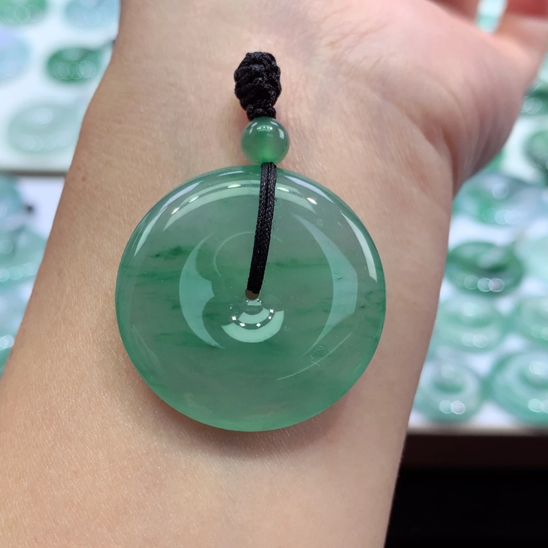 颈饰未镶嵌翡翠87尺寸29.9*5.6