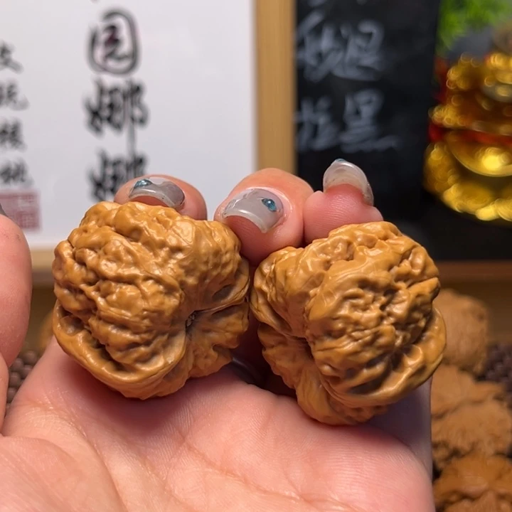 文玩核桃把件快*34尺蛤蟆71