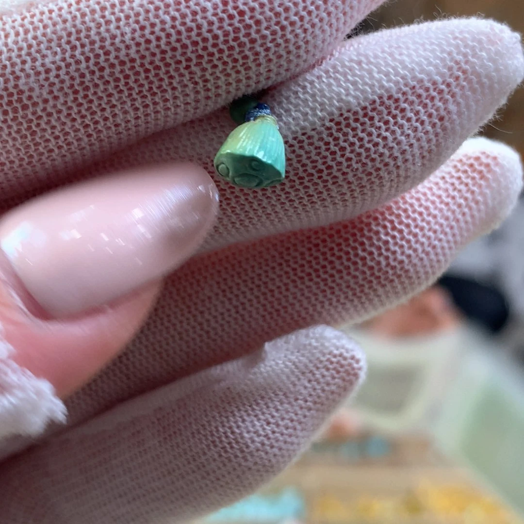 绿松石未镶嵌挂件