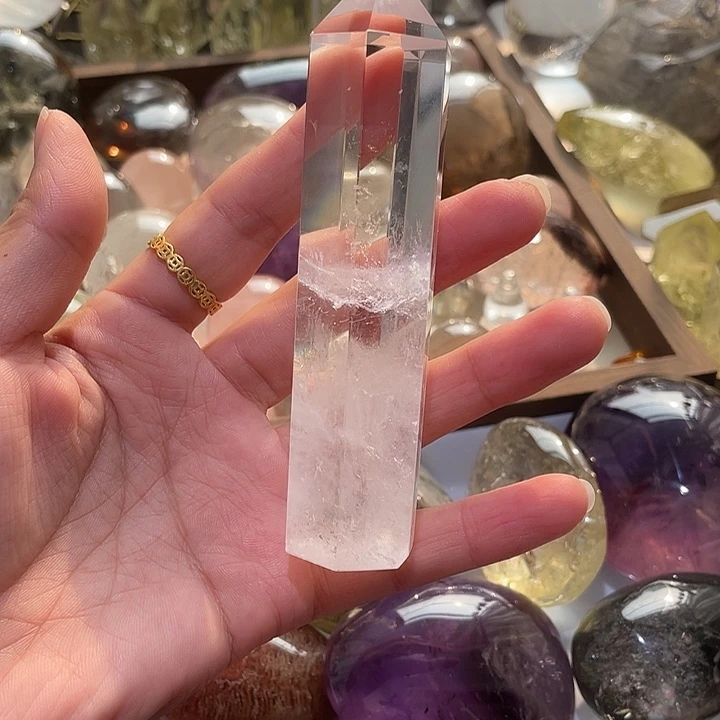 水晶摆件银S925镶嵌4