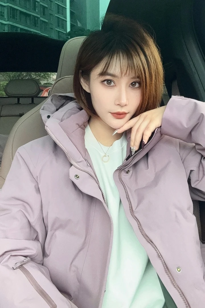 AG户外连帽加厚防水保暖男女同款鹅绒2