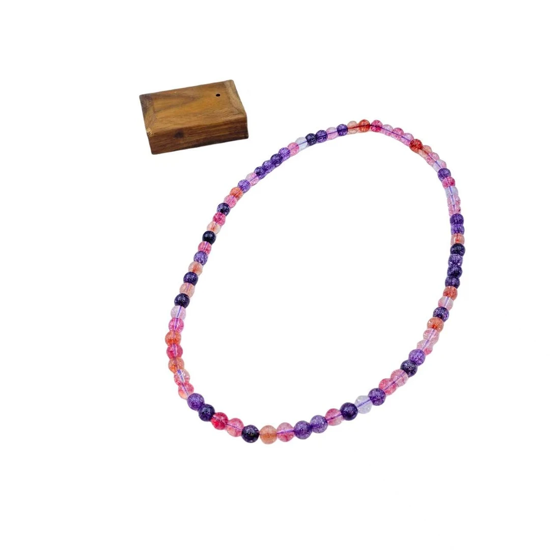 琉璃多彩项链X933