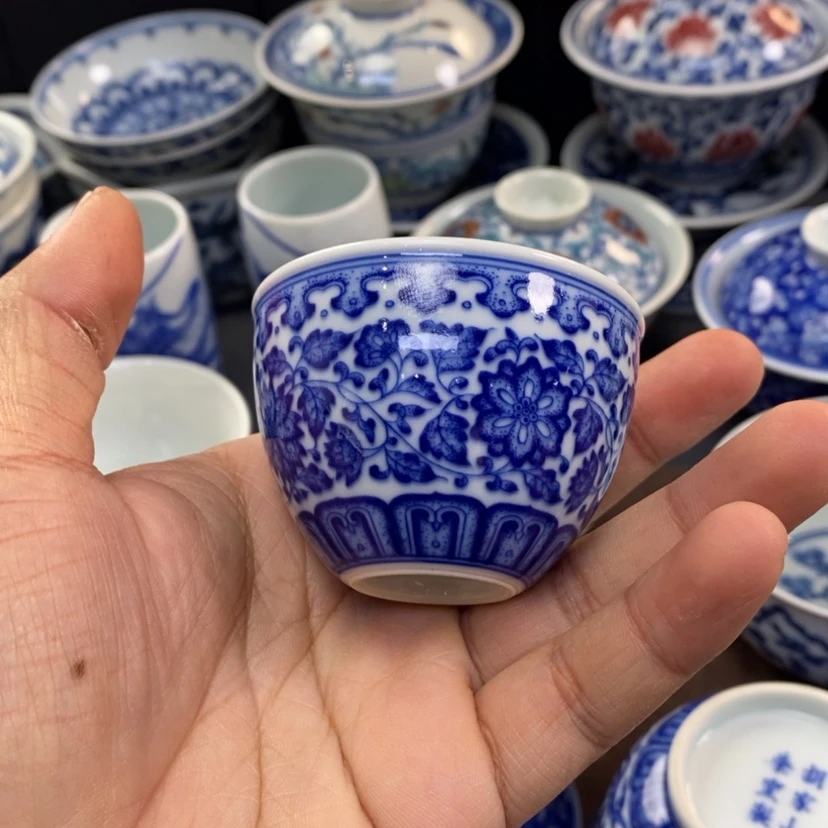 【闪购商品】景德镇青花主人杯