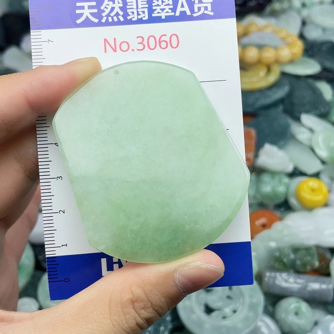 ****妞未镶嵌挂件翡翠3060