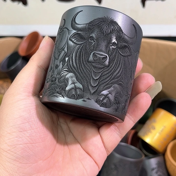茶杯紫砂全手工紫砂主人杯