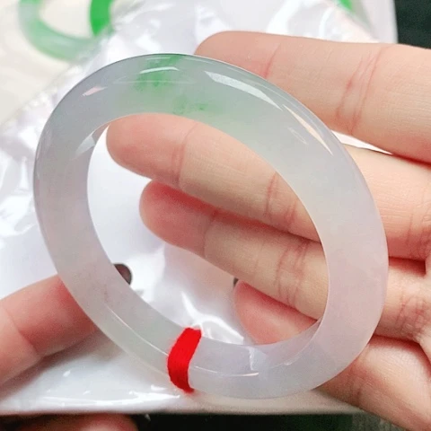 未镶嵌手镯翡翠正圈1614