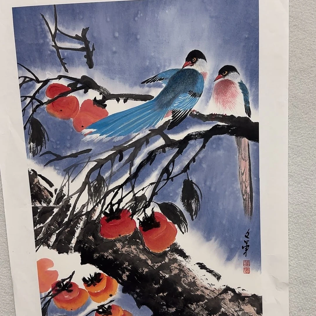 国画李文军老师精品