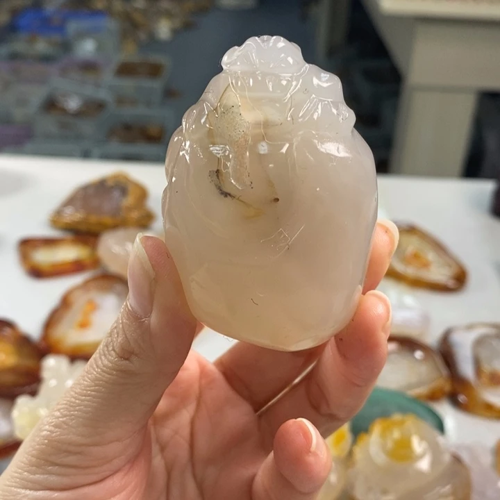 玛瑙/玉髓吊坠(不含链)未镶嵌