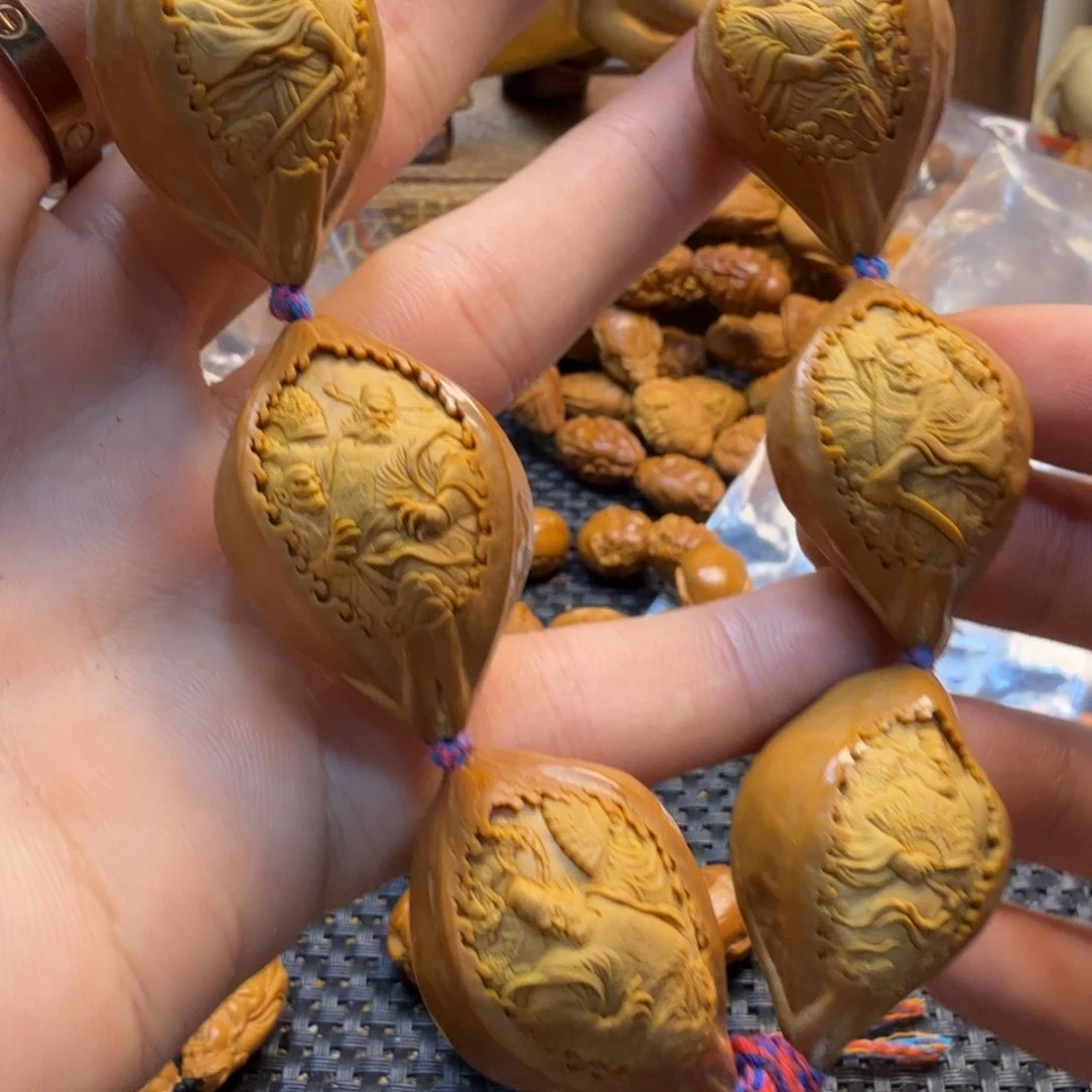 橄榄核手串/手链超级狠的钟馗