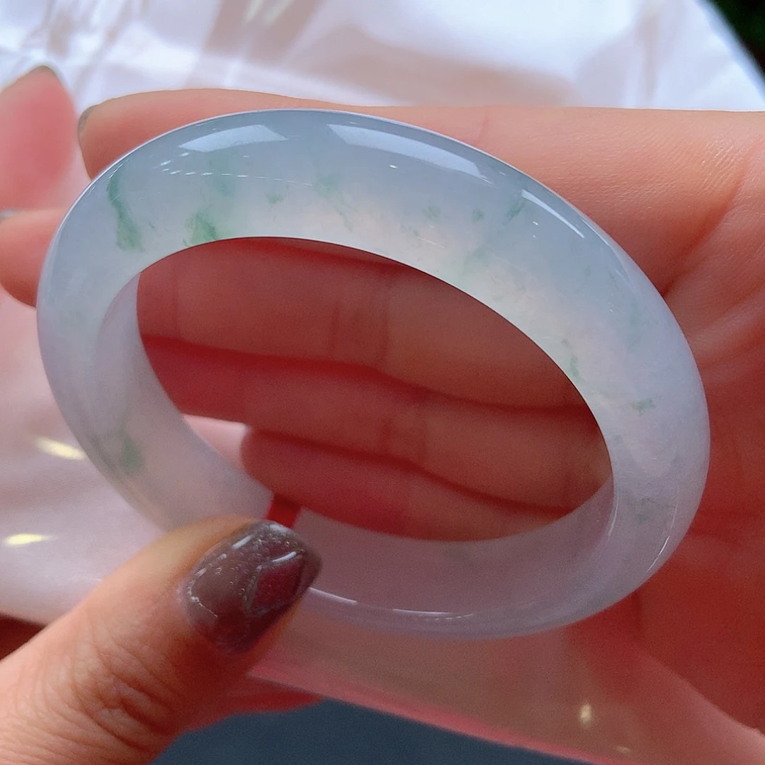 翡翠未镶嵌手镯6号