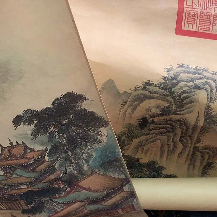 竖款装饰画装饰画