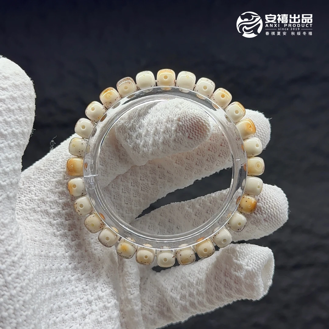 安禧出品火烧云星月菩提手串8*7一物一拍