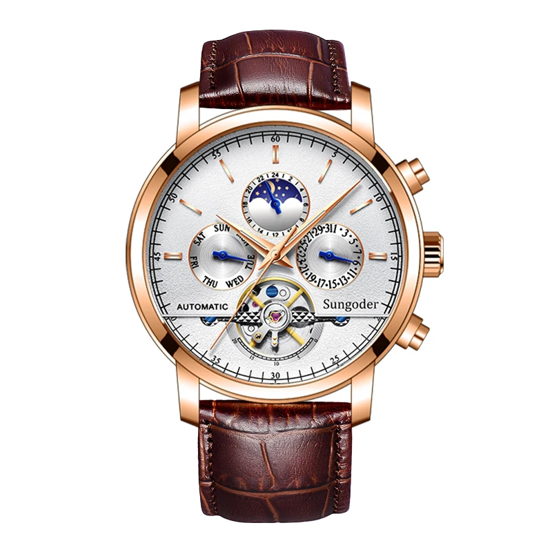 【阿伟专属】高端潮流【日月星辰】系列机械腕表 野